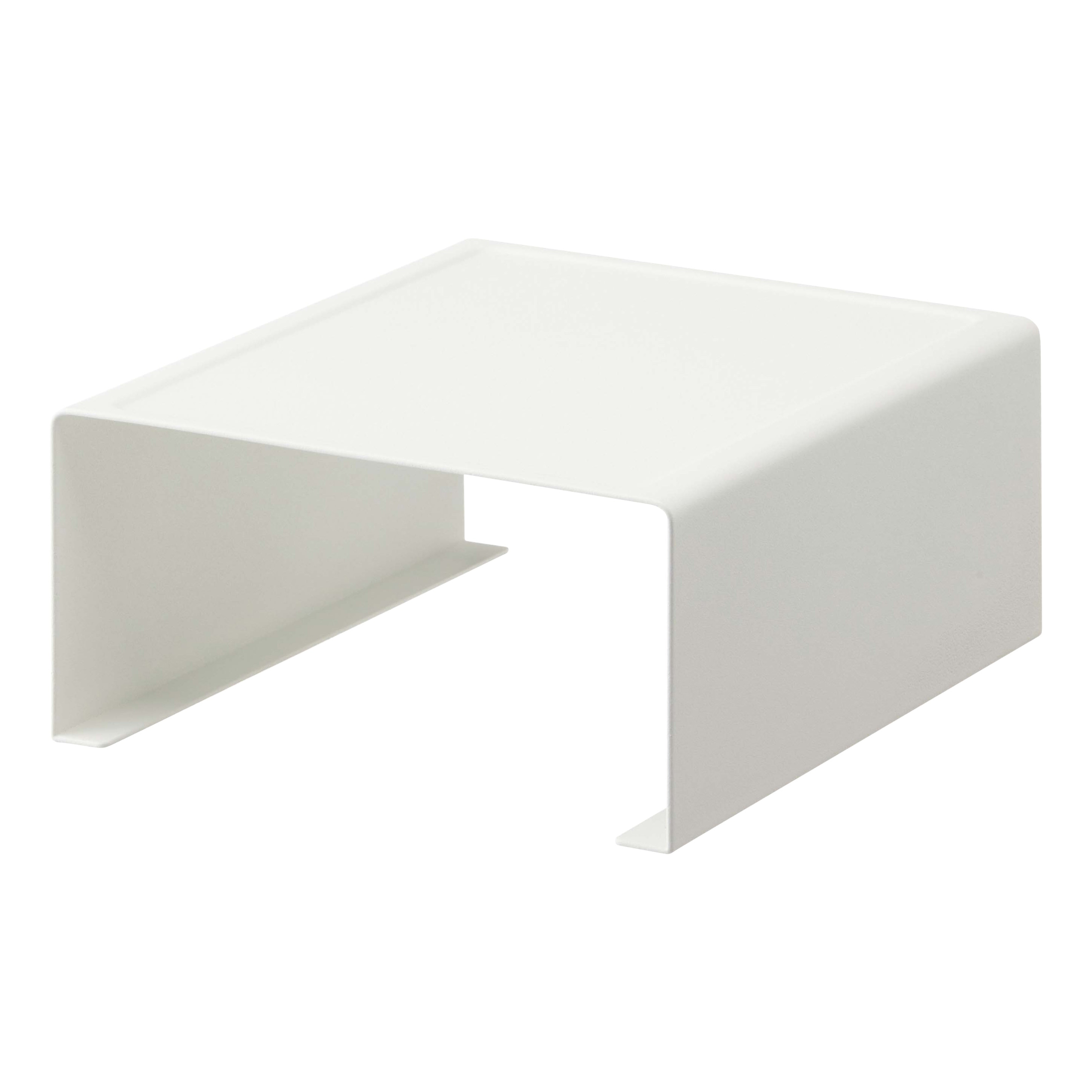 Yamazaki Home Countertop Shelf, Steel, Holds 11 lbs - L 9.84 x W 8.66 x H 4.33 inches