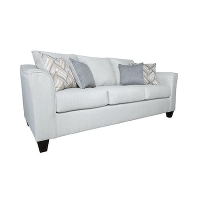 Alcazar Grey Mist 3-piece Upholstered Sofa Set