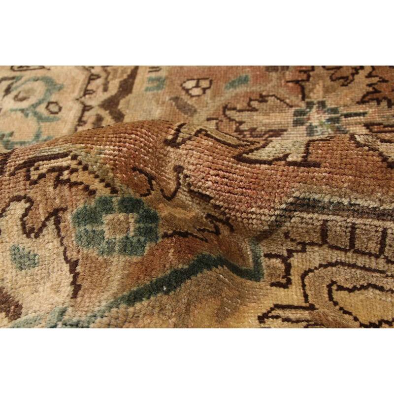 ECARPETGALLERY Hand-knotted Sarabi Brown Wool Rug - 7'0 x 10'11