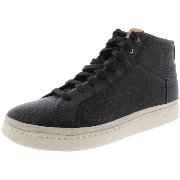 ugg leather high top sneakers