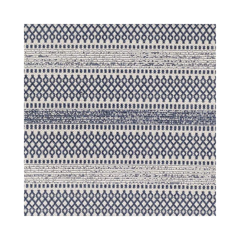 Livabliss La Casa Moroccan Stripe Cotton Area Rug