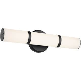 Kichler 55187LED Rosh 18" Wide LED Bath Bar with White Glass Shade