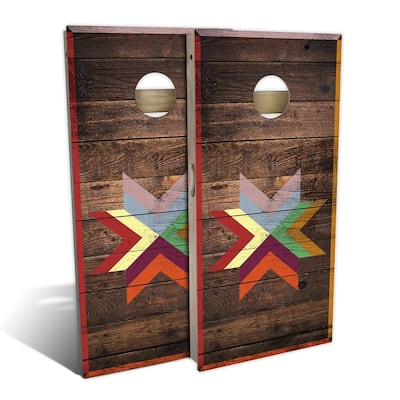 Autumn Star Outdoor Cornhole Board Set
