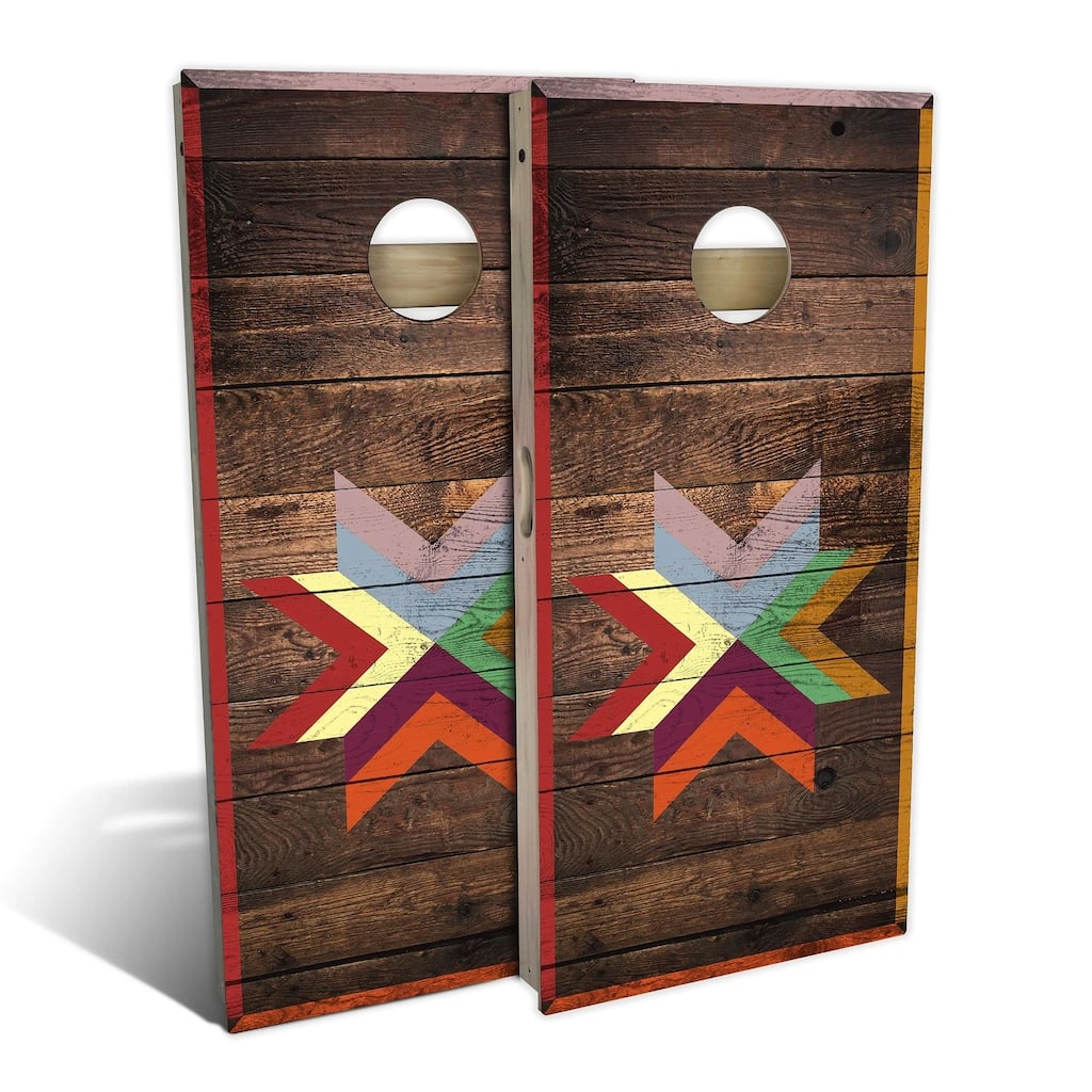 Autumn Star Outdoor Cornhole Board Set