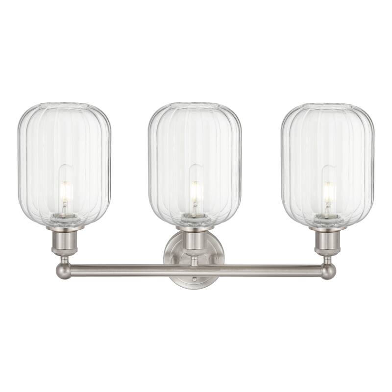 Innovations Lighting Endless Possibilities Edison - Preston - 3 Light 25" Jar Shade Bath Vanity Light