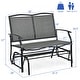 preview thumbnail 6 of 18, Costway Patio Glider Rocking Bench Double 2 Person Chair Loveseat - See Details