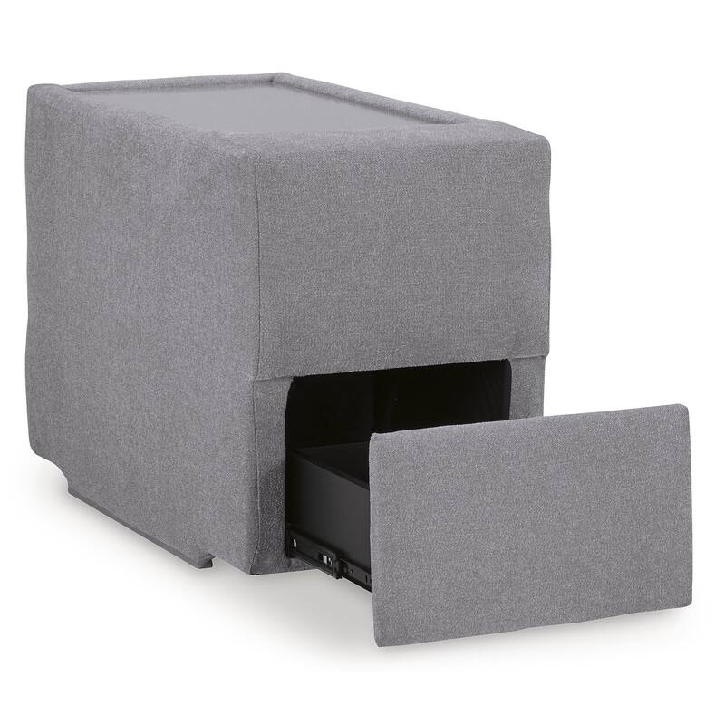 Signature Design by Ashley Modmax 8-Piece Sectional with Audio and Storage Consoles - 156" W x 124" D x 36" H