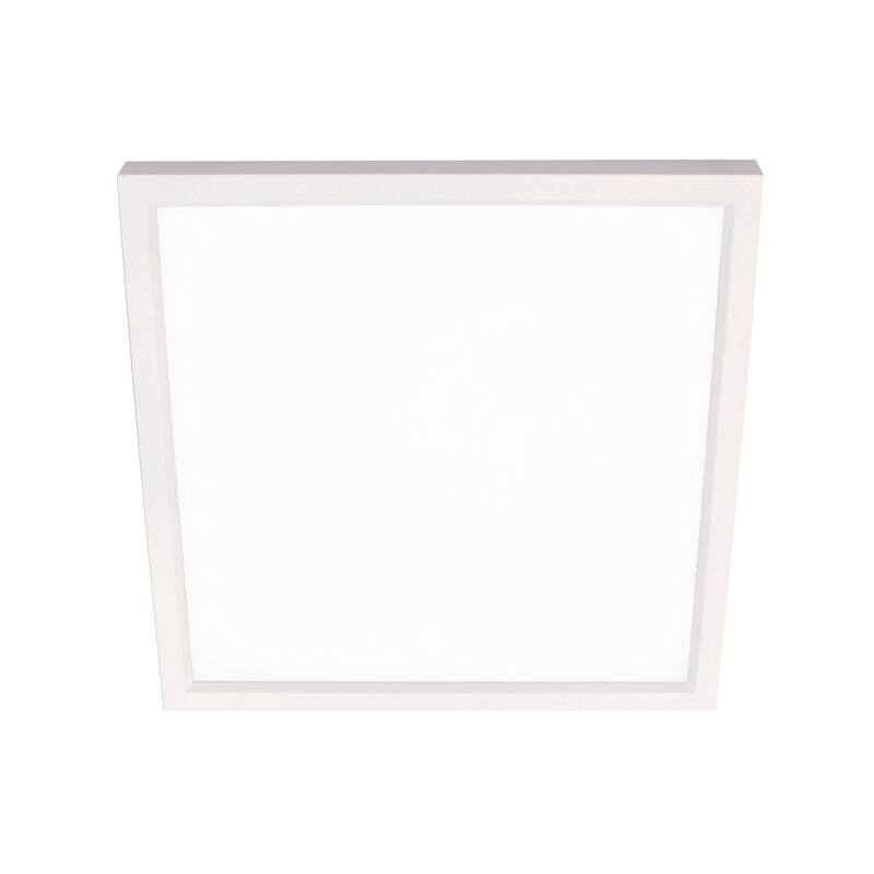 AFX EGSF09LAJD1 Edge Square 9" Wide LED Flush Mount Ceiling Fixture - White