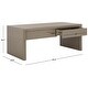 preview thumbnail 33 of 46, SAFAVIEH Home Collection Rune Coffee Table W/ Drawers - 47" L x 24" D x 20" H