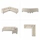 preview thumbnail 27 of 35, Stockton 110W L Shaped Sectional Couch by Bush Furniture