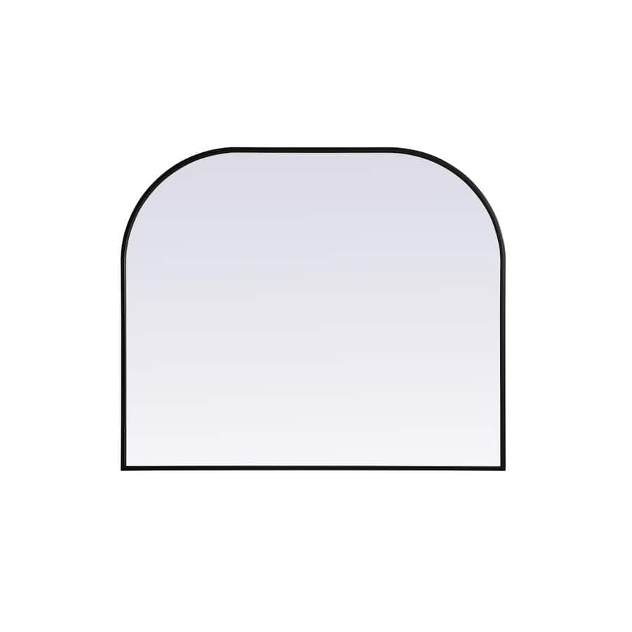Indigo Home Metal Frame Arch Mirror 40x34 Inch