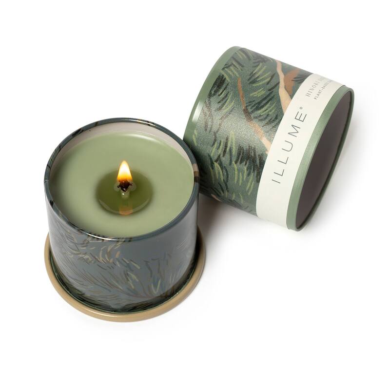 Beautifully Done Essentials Hinoki Sage Demi Vanity Tin Scented Candle