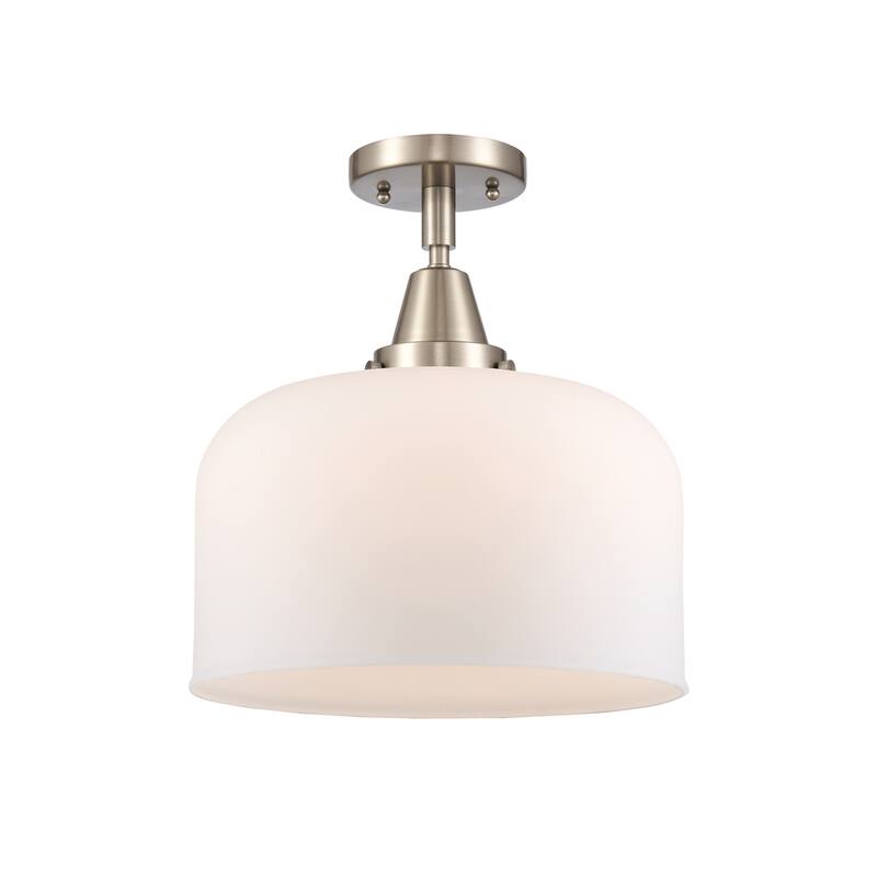 Innovations Lighting Caden Bell - 1 Light 12" Flush Mount