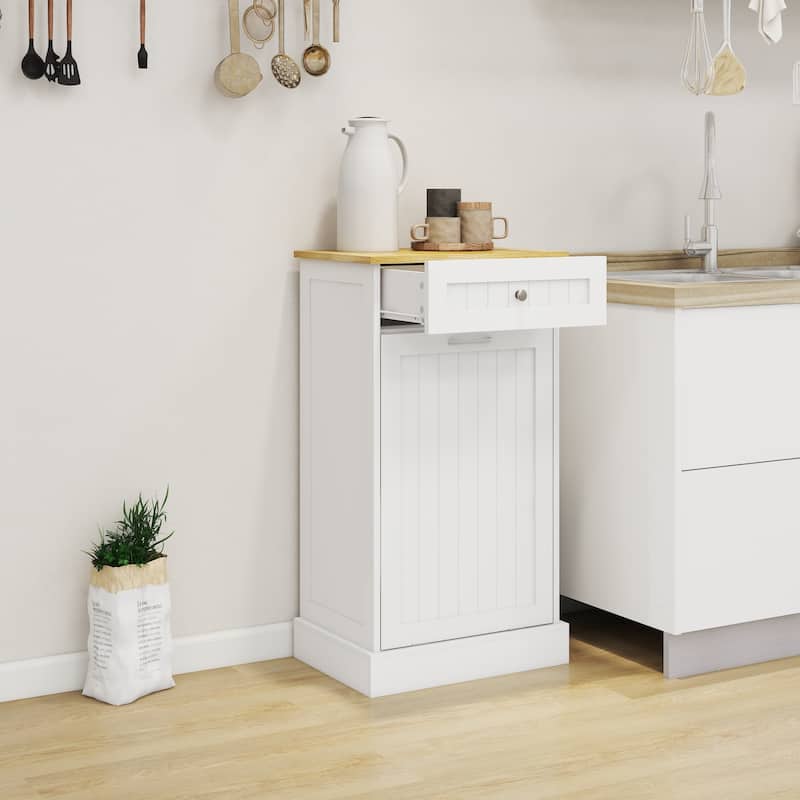 RR Kitchen Trash Cabinet