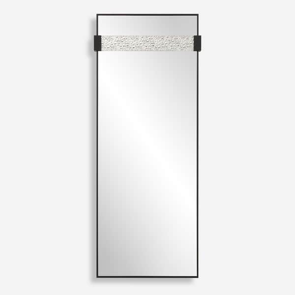 slide 2 of 7, Uttermost Stratton Modern Dressing Mirror - 72'' H X 29.375'' W X 2.5'' D