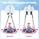 preview thumbnail 10 of 22, Trekassy 700lbs 40" Round Tree Swing with Handles for Kids 900D Oxford Waterproof 2pcs Tree Hanging Straps