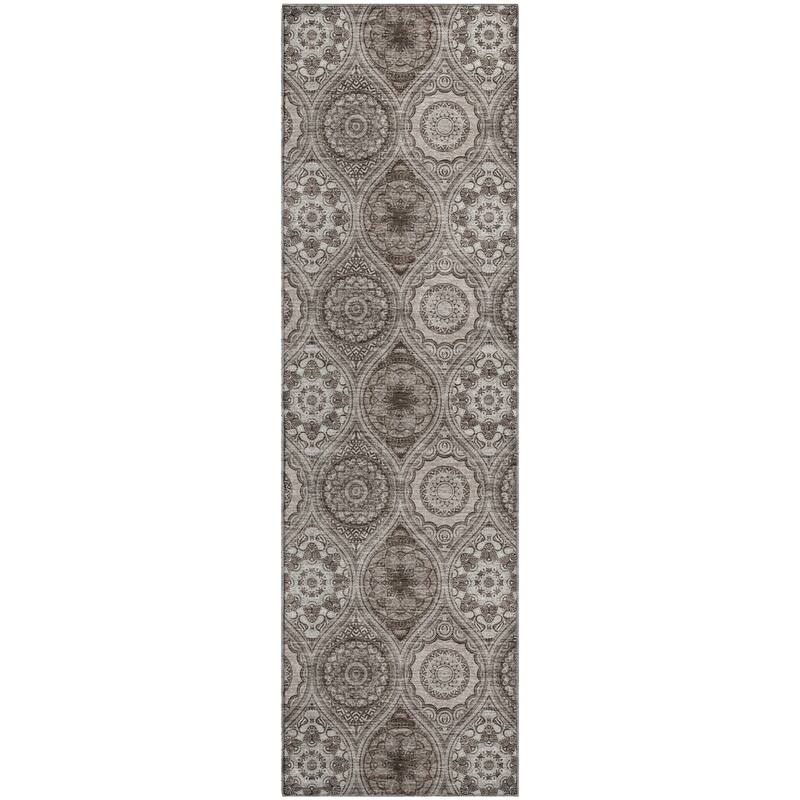 Premium Washable Super Soft Boho Mosaic Mayfield Rug