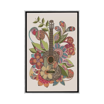 iCanvas "Ever Guitar" by Valentina Harper Framed