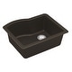 preview thumbnail 38 of 58, Karran Undermount Quartz 24 in. Single Bowl Kitchen Sink Kit