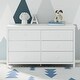 preview thumbnail 22 of 58, Storkcaft Alpine 6 Drawer Dresser