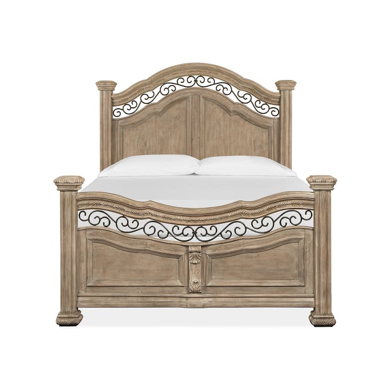 Magnussen Home Marisol Fawn Panel Bed