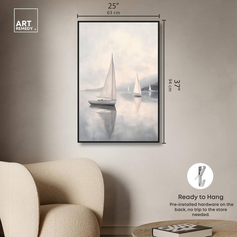 Dreaming of Sails Canvas by Art Remedy