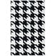 preview thumbnail 9 of 19, SAFAVIEH Handmade Flatweave Dhurries Lizabeth Modern Moroccan Wool Rug 4' x 6' - Black/Ivory - Rectangle