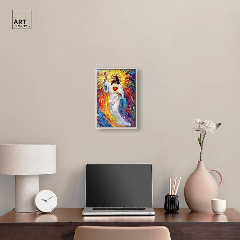 Blocks of Benediction II Canvas by Art Remedy