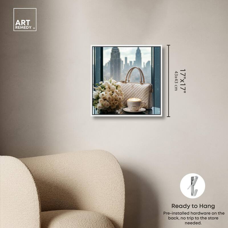 Glam by the Window New York Canvas by Art Remedy