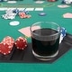 preview thumbnail 9 of 10, 48-Inch Poker Table Top and 500 Chips Set - Foldable Topper