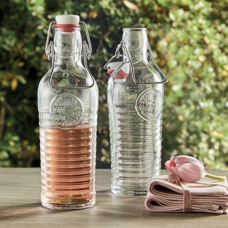 Bormioli Rocco Officina Water Bottle - 37.25 Oz