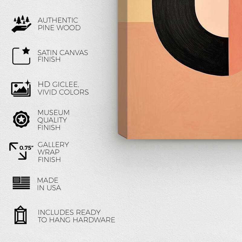 Wynwood Studio Canvas Abstract Vintage clothes iron Brown and Beige Modern & Contemporary Wall Art Canvas Print