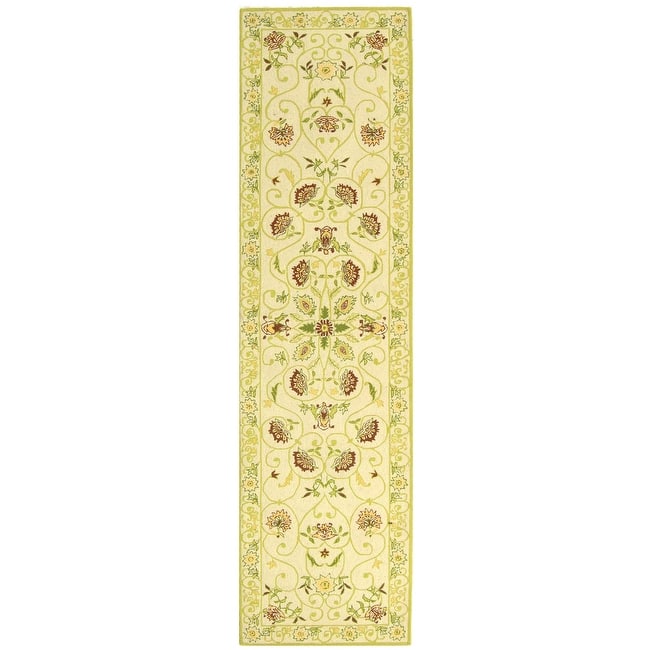 SAFAVIEH Handmade Chelsea Alecsandra French Country Wool Rug