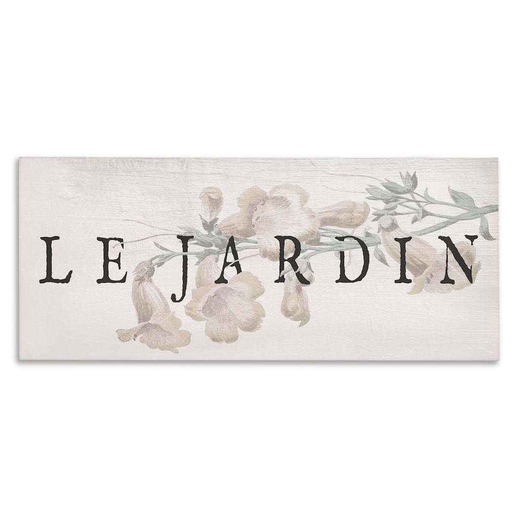 Stupell Vintage French Garden Canvas Wall Art Design By Lil' Rue