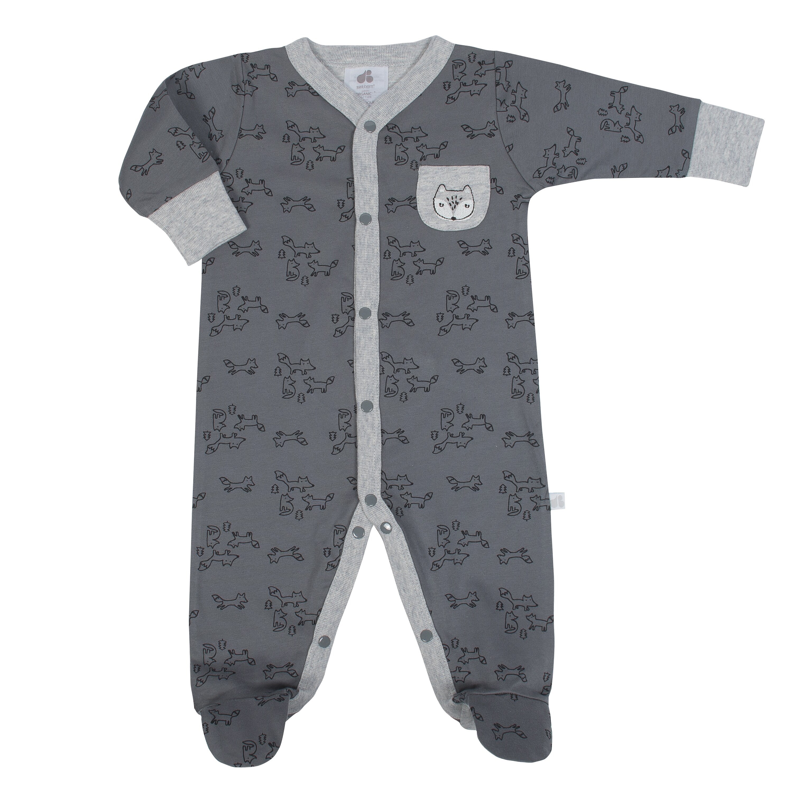 Shop Baby Boy Just Born Fox Sleep N Play Overstock 30860163