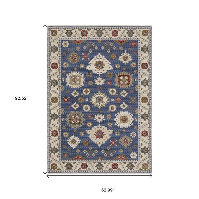 HomeRootsFloral Traditional Runner Area Rug