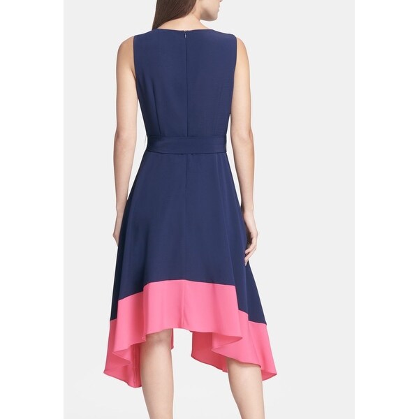dkny navy dress