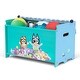 preview thumbnail 5 of 3, Delta Children Bluey Toy Box with Retractable Fabric Top