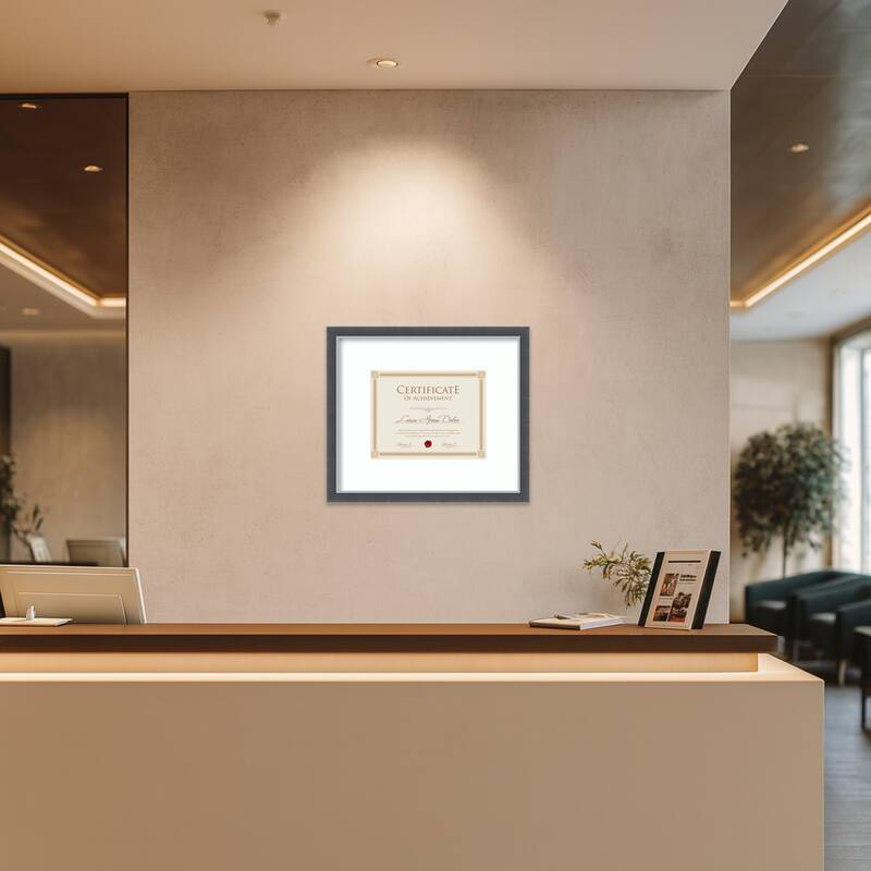 Eva Black Silver Thin Framed Picture Frame, Photo Frame