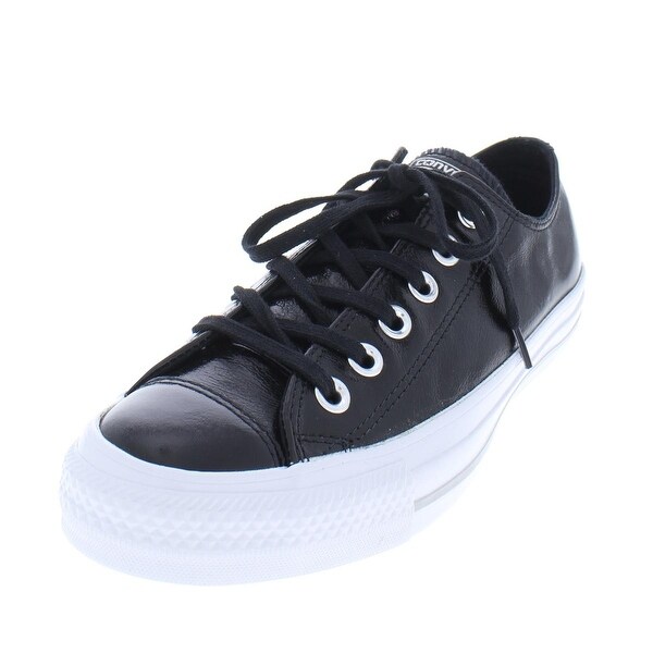 converse leather low top womens