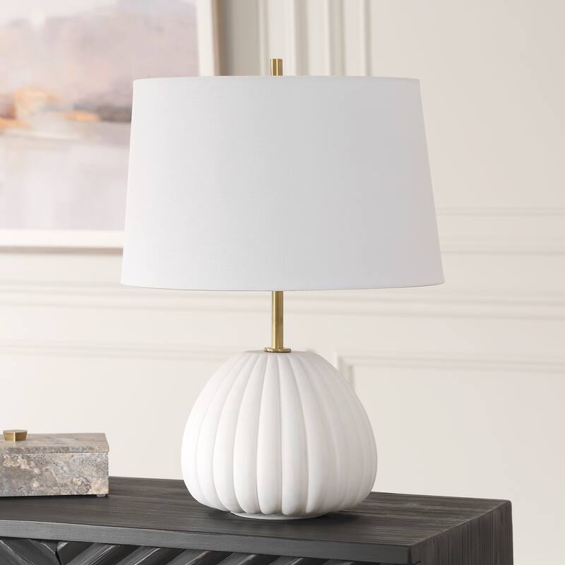 Uttermost Lynna Ivory Table Lamp - 22.5'' H X 16'' W X 16'' D