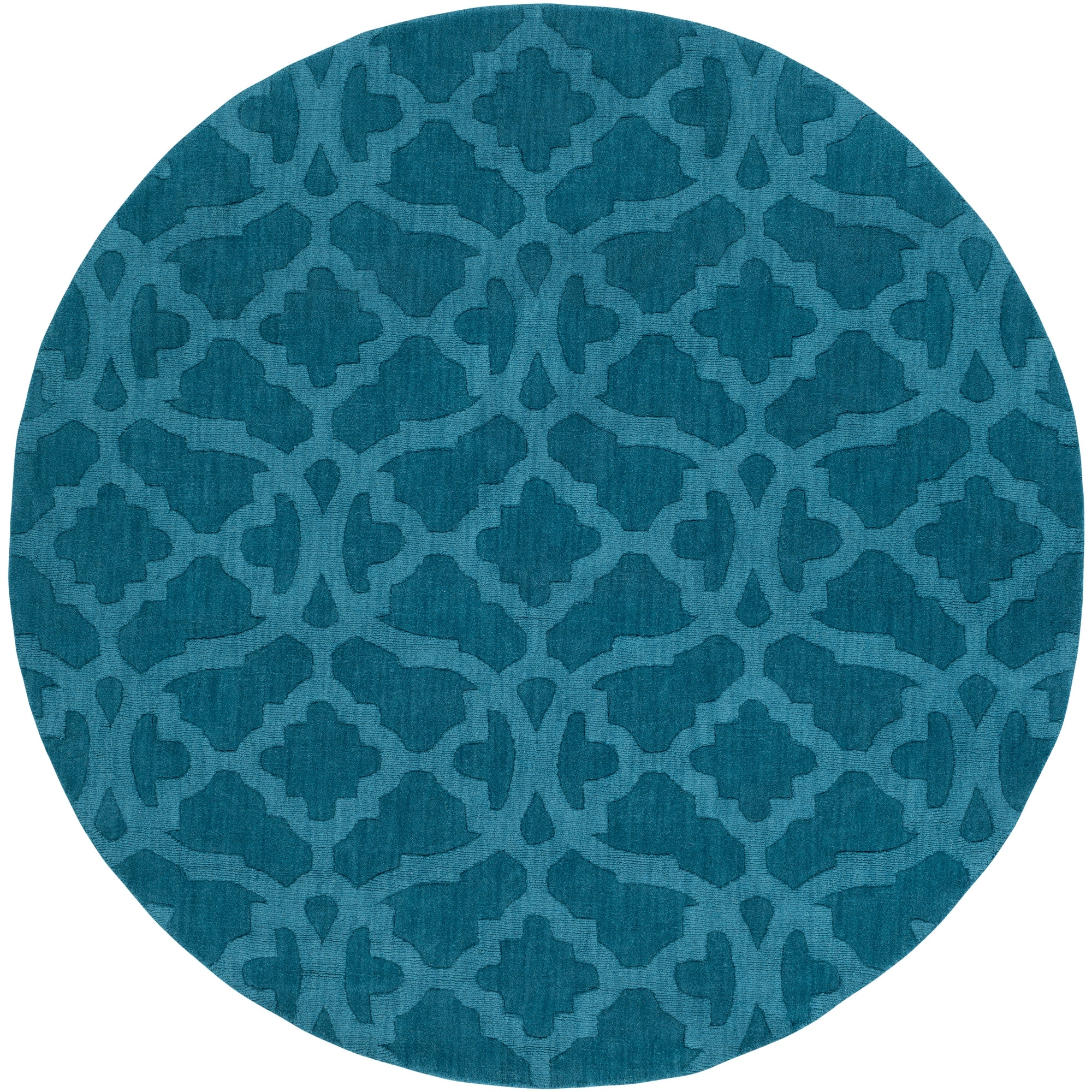 Hand-Loomed List Wool Rug - Overstock - 11334242