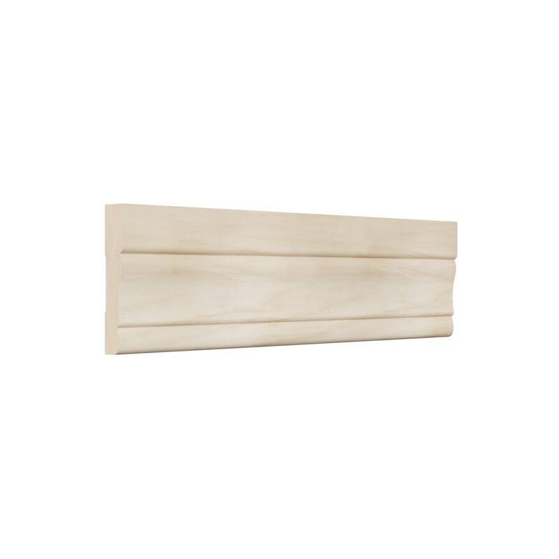 WM443: 5/8-in D x 3-1/4-in W x 96-in L Americraft Solid Hardwood Stain Grade Colonial Casing Moulding