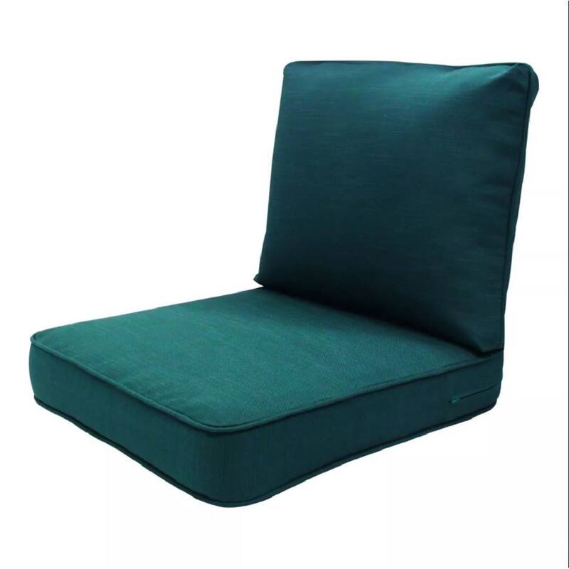 Haven Way Universal Outdoor Deep Seat Lounge Chair Cushion Set - 23x26 - Teal