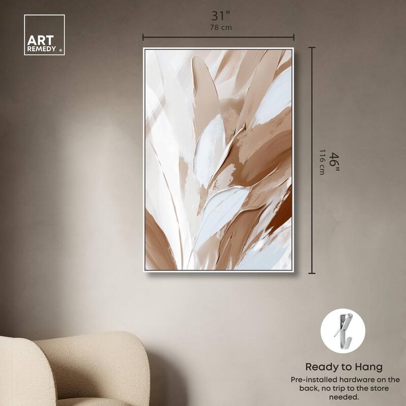 Fawn and Frost II Canvas by Art Remedy