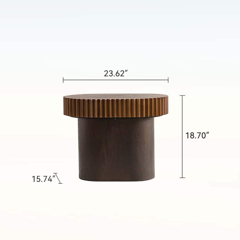 Modern Stylish Wooden Coffee Table Set for Living Room,Set of 2