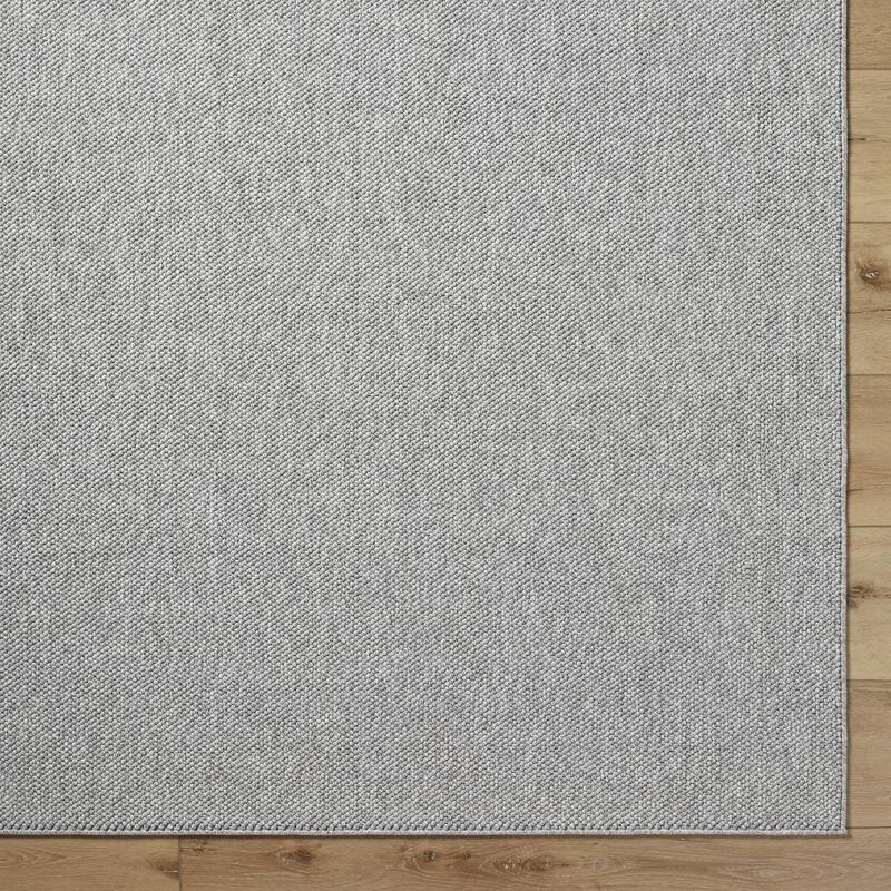 Livabliss Bouclair Casual Distressed Solid Color Area Rug