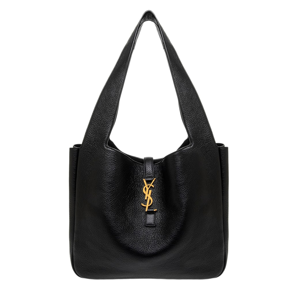 Saint Laurent Le 5 A 7 Bea Tote in Grained Leather