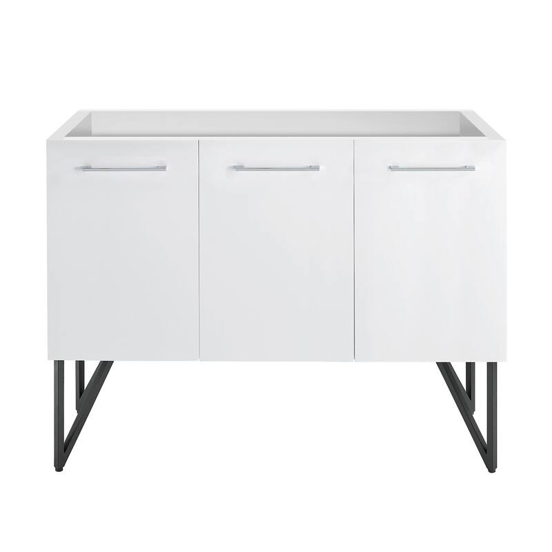 Swiss Madison SM-BV214-C Annecy 24" Single Free Standing Vanity - White - Painted