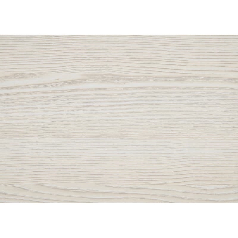 Queen Size LED Panel Headboard Bed in Natural and White Finish